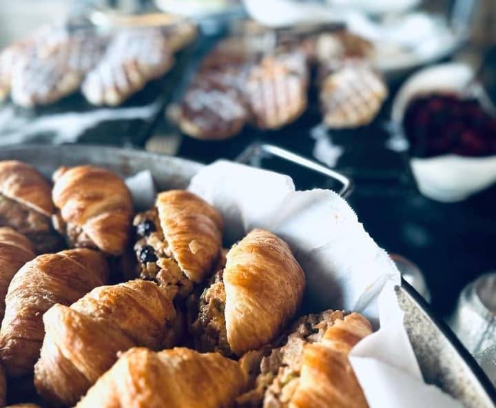 Croissant sandwiches